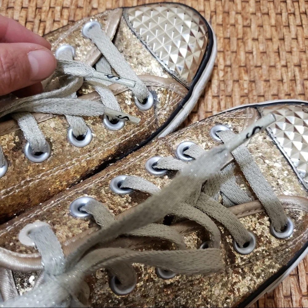 Daddy’s Money Casul Explosion Glitter Sneakers